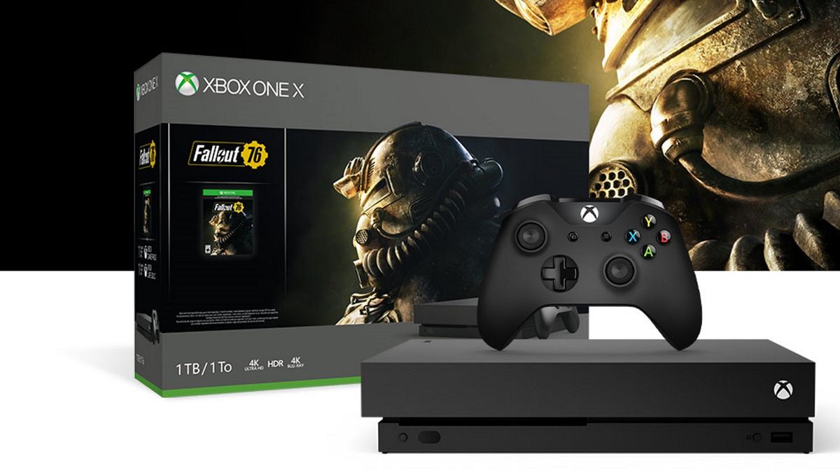Xbox One X bundles coming in 2018 include Fallout 76, Battlefield 5 ...