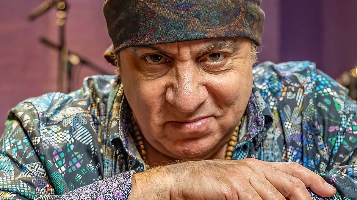 Stevie Van Zandt in the studio