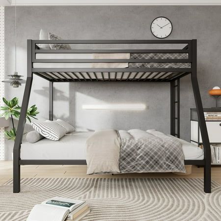 Twin Over Full Size Metal Bunk Bed