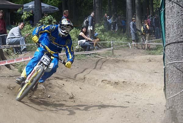 Sweden's Dennis Dertell is 20 years old and looking to mix it up on the World Cup circuit.