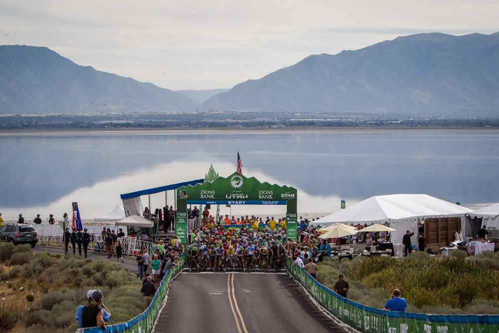 Todays start on Antelope Island.