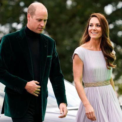 The Prince and Princess of Wales arrive at The Earthshot Prize Awards