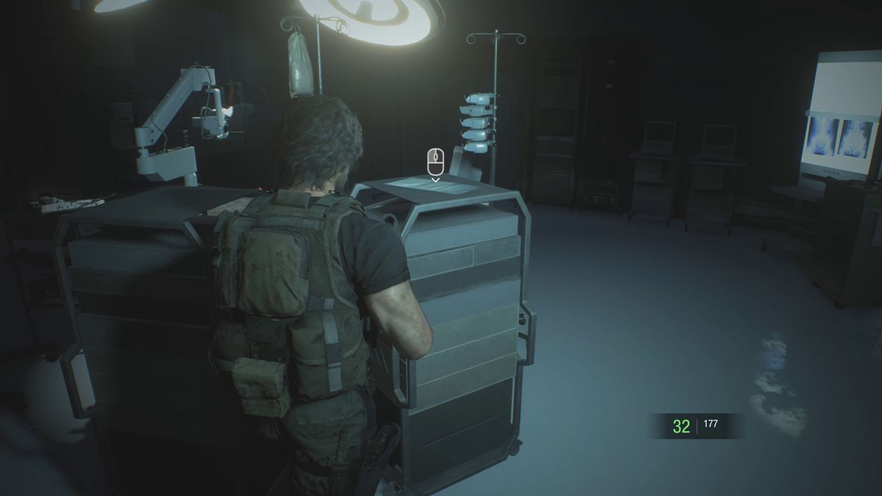Resident Evil 3 Remake Safe Locker Codes Spencer Memorial Hospital Nurses Station (2F)