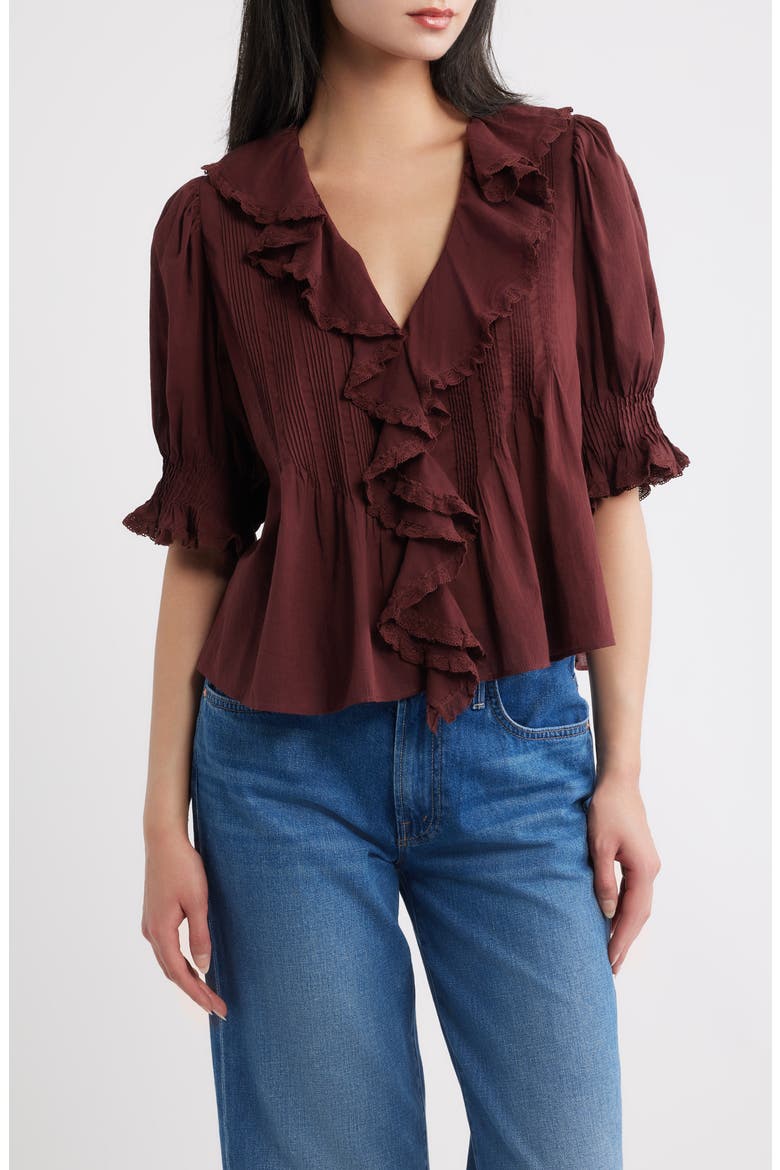 Henri Organic Cotton Voile Top