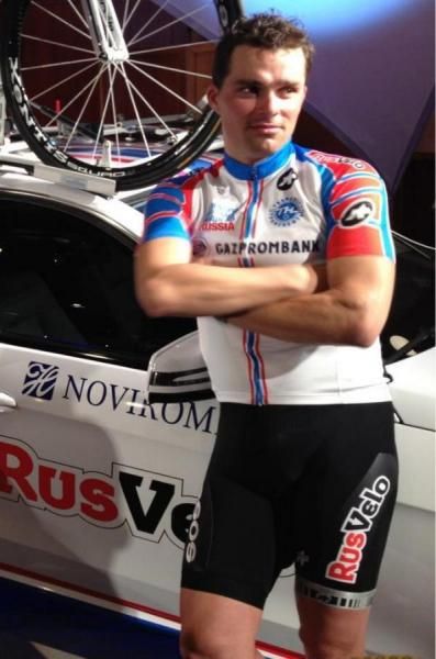 Alexey Markov at the RusVelo unveiling