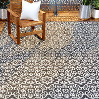 HOME Dynamix Nicole Miller Patio Country Danica Area Rug | $74.99 now $41.58 at Amazon (save $33.41)