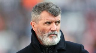 Roy Keane pictured during the FA Cup tie between Sunderland and Newcastle in January 2024.