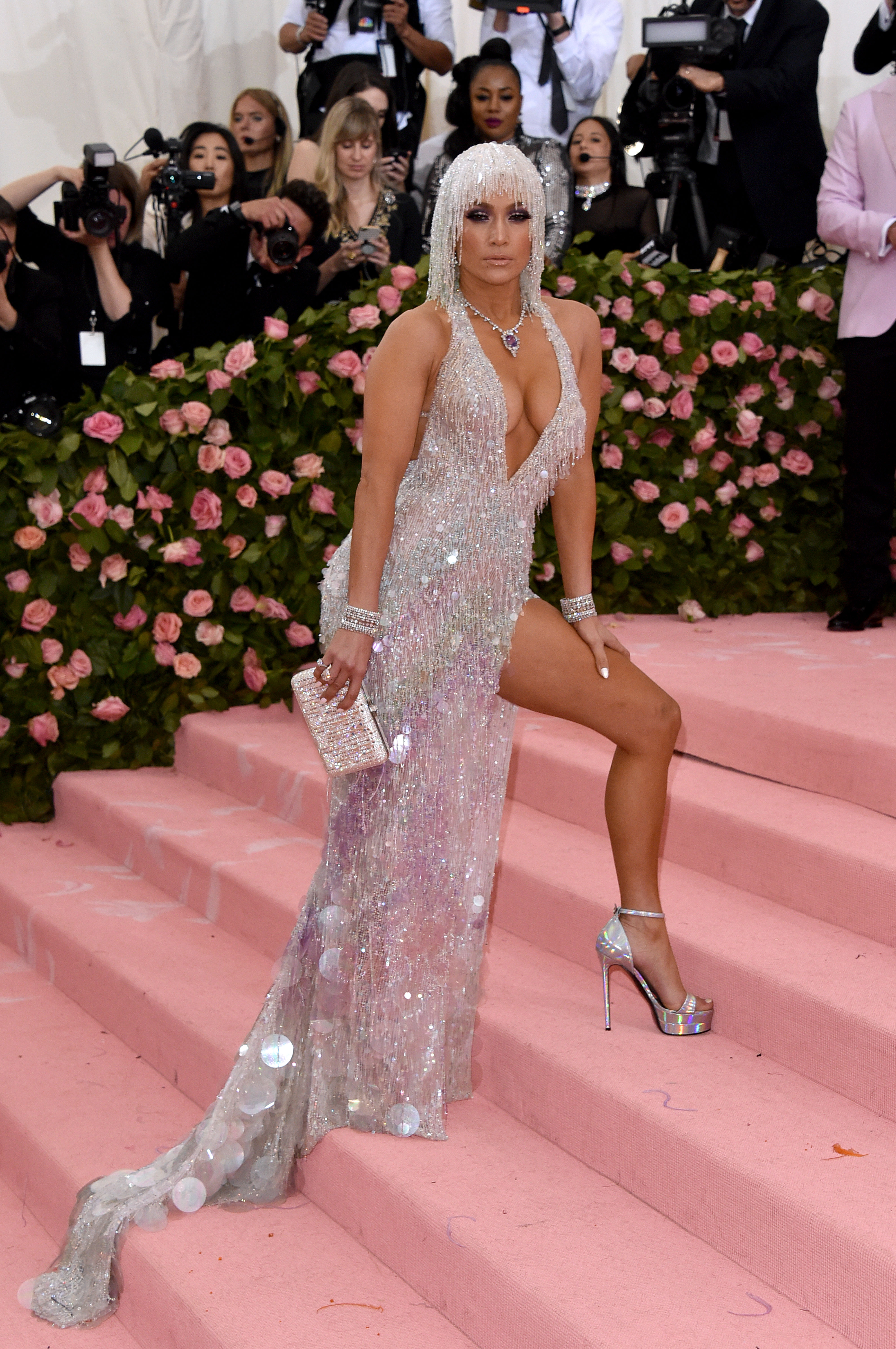 Jennifer Lopez attends The 2019 Met Gala Celebrating Camp: Notes on Fashion at Metropolitan Museum of Art on May 06, 2019 in New York City. (Photo by John Shearer/Getty Images for THR)
