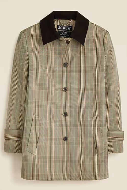 J.Crew, Barn Jacket™ in Plaid Double-Faced Cotton