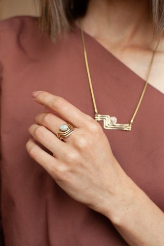 Lindsay Lewis Jewelry Sway Ring