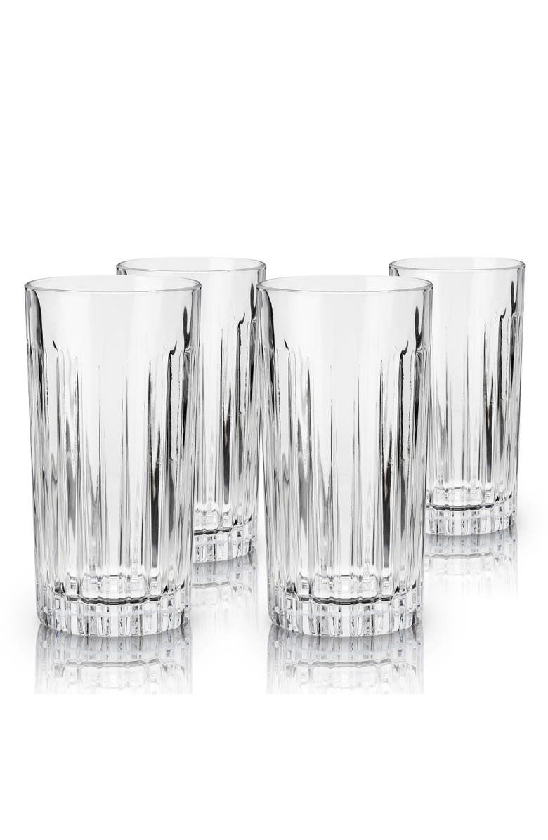 Reserve Milo Crystal Highball Glasses Set of 4