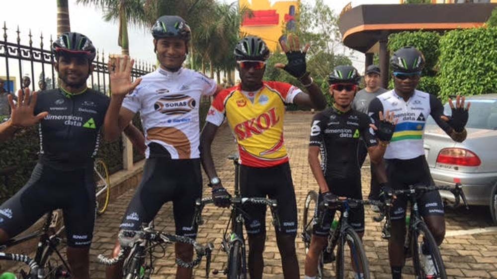 The Dimension Data continental team