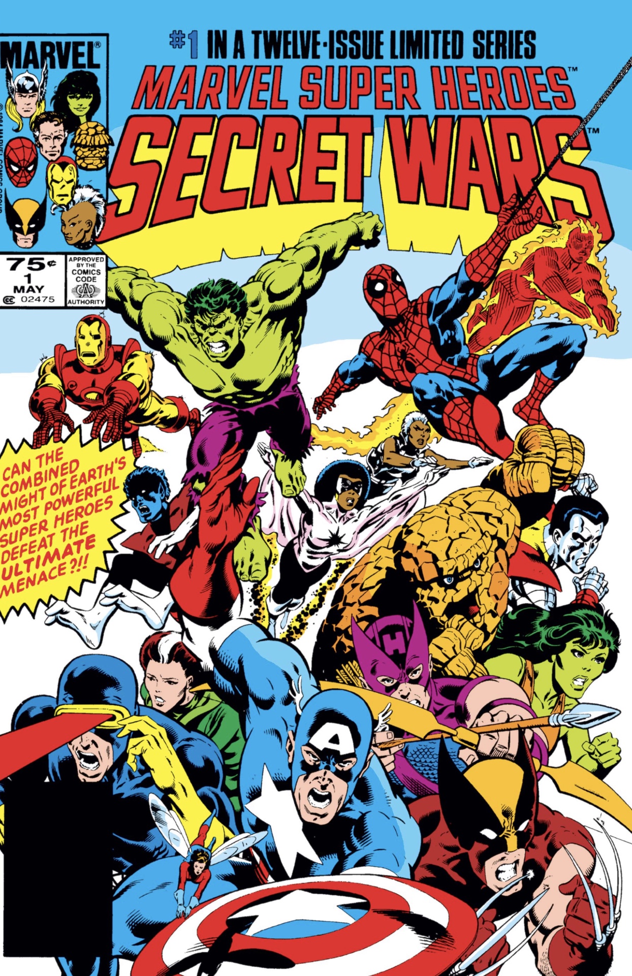 Marvel Super-Heroes Secret Wars #1 cover