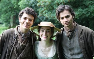 Demelza's brothers with Elizabeth's cousin Morwenna