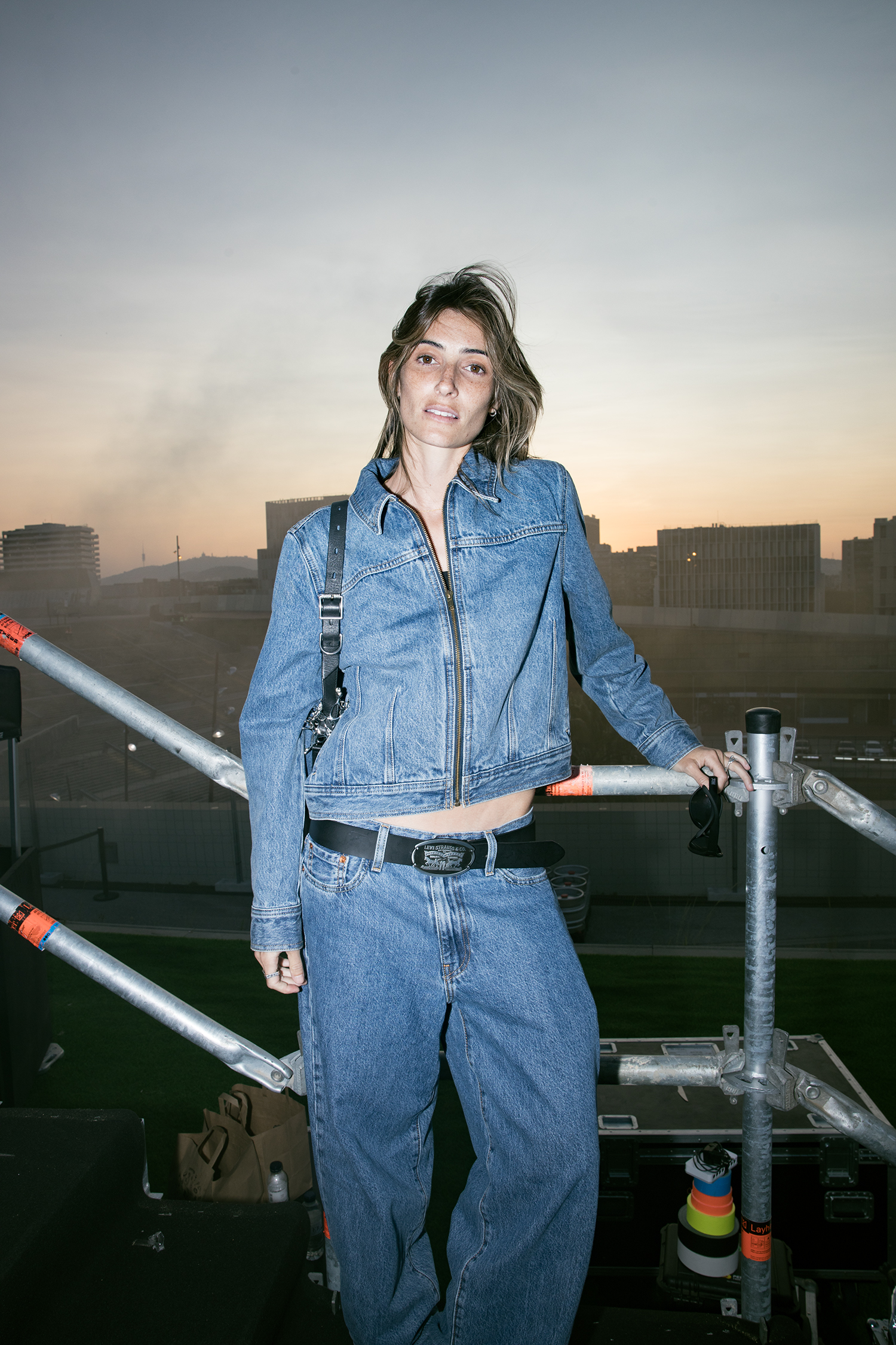 Levi's denim street style