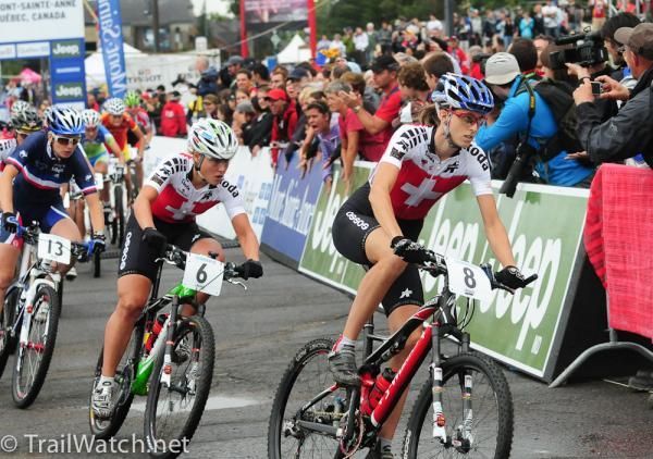 Katrin Leumann (Switzerland) has been a terrific starter this year