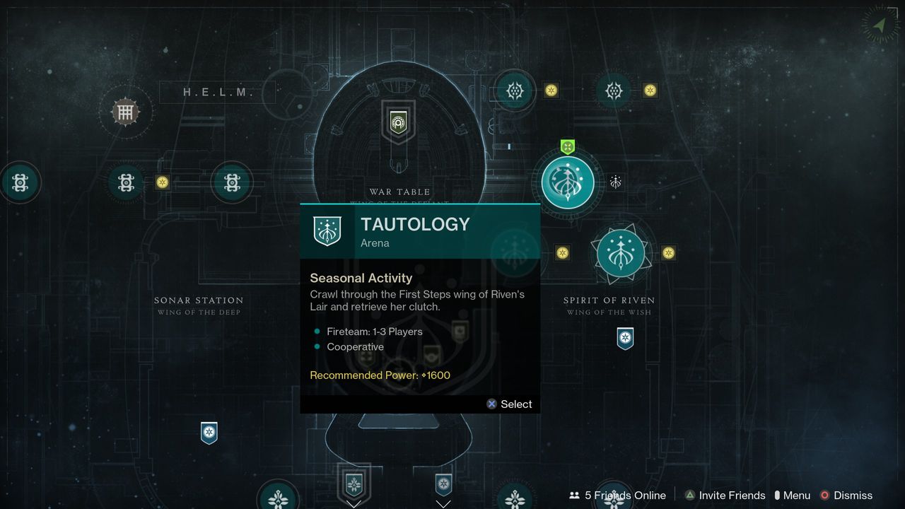 Destiny 2 Starcat locations - Tautology