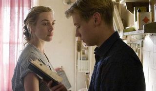 The Reader Kate Winslet David Kross reading in the kitchen