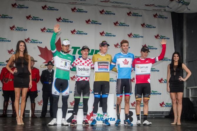 The leader jerseys going into the final stage.