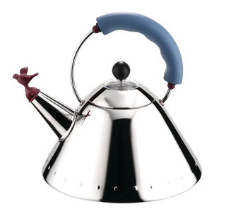 Steel kettle from MOMA Design Store.