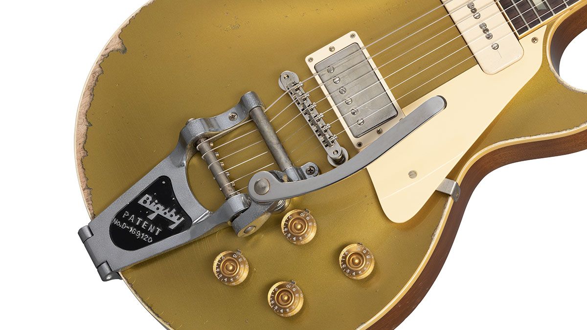 Gibson Murphy Lab Sergio Vall&igrave;n Gold Top Les Paul Standard