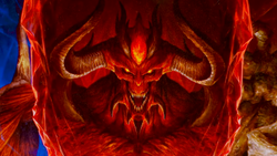 Close up hero image of Diablo from Diablo 4