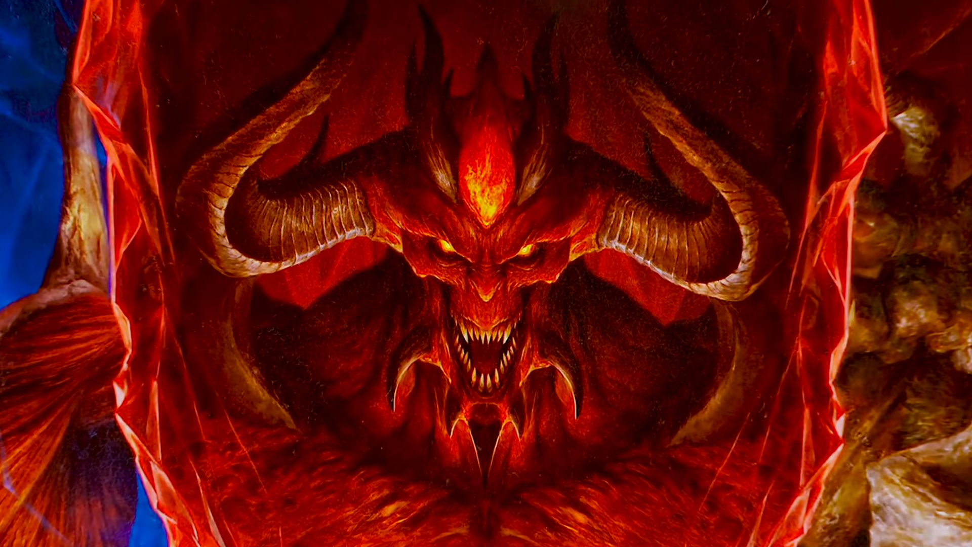 Close up hero image of Diablo from Diablo 4