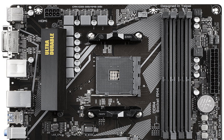 Gigabyte B550M DS3H