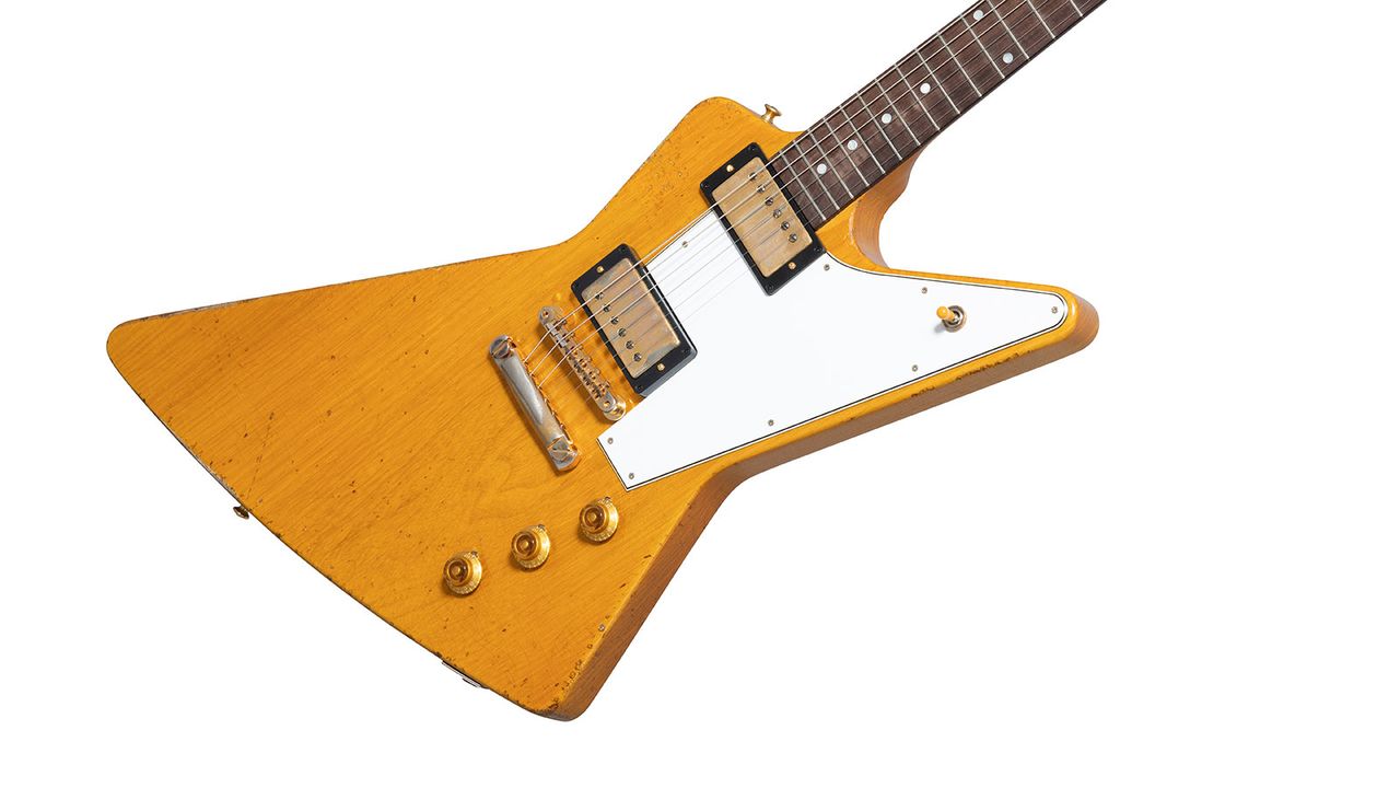 Gibson Custom Shop Collector's Edition 1958 Korina Explorer