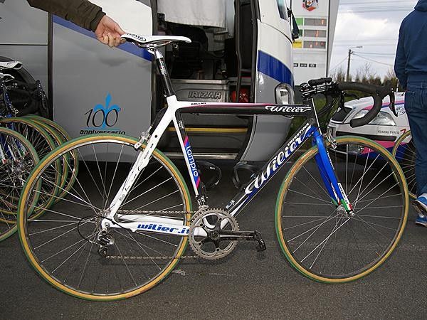 Alessandro Ballan (Lampre) is set to race Paris-Roubaix with a special machine created just for the cobbles.