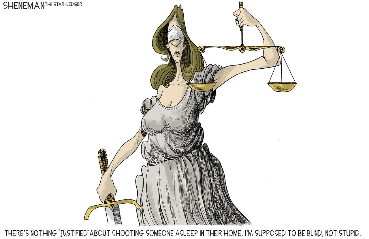 Editorial Cartoon U.S. Breonna Taylor decision justice