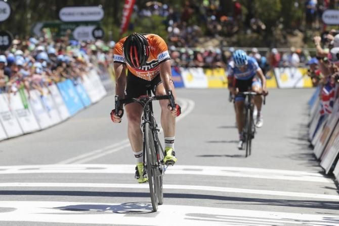 Evans lost his lead by just one second