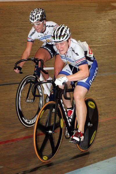Jennie Reed throws in Cari Higgins.