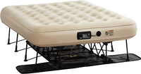 Simpli Comfort Queen Inflating Mattress with Frame | $349.99 at Amazon