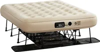 Simpli Comfort Queen Inflating Mattress with Frame | $349.99 at Amazon