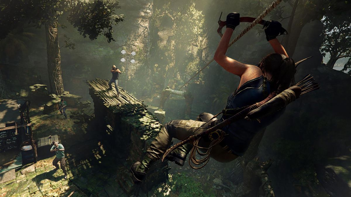 rise of tomb raider rope arrows
