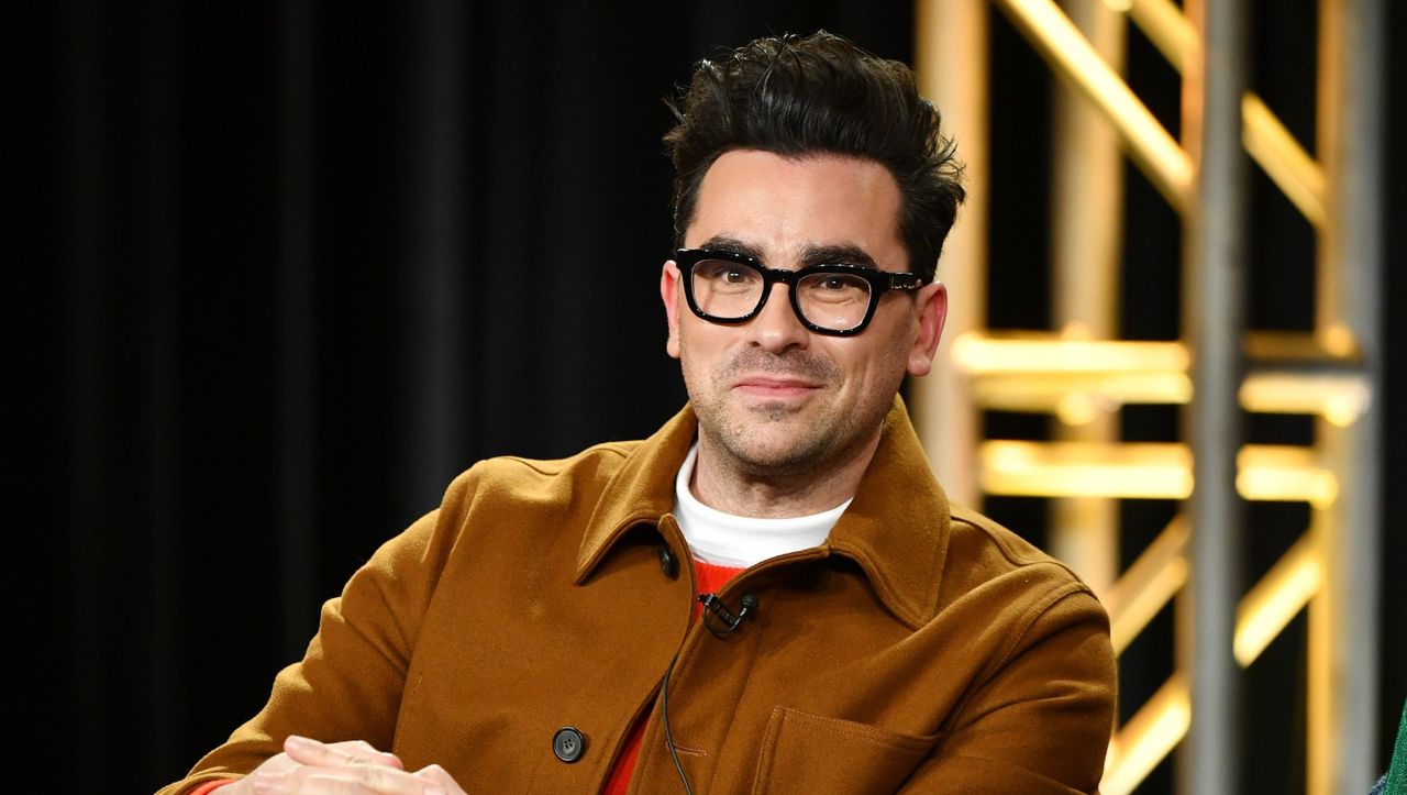 Daniel Levy of &quot;Schitt&#039;s Creek&quot; speaks during the Pop TV segment of the 2020 Winter TCA Press Tour at The Langham Huntington, Pasadena on January 13, 2020 in Pasadena, California.