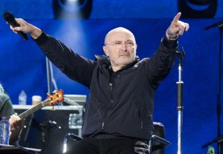 Phil Collins health update - Phil Collins on stage at British Summertime