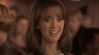 Julia Campbell as Christie Masters scowling in Romy And Michele's High School Reunion