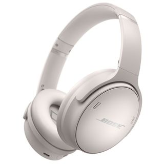 Bose QuietComfort 45 headphones in white smoke render.
