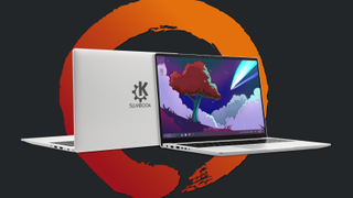 Official render of the KDE Slimbook V.