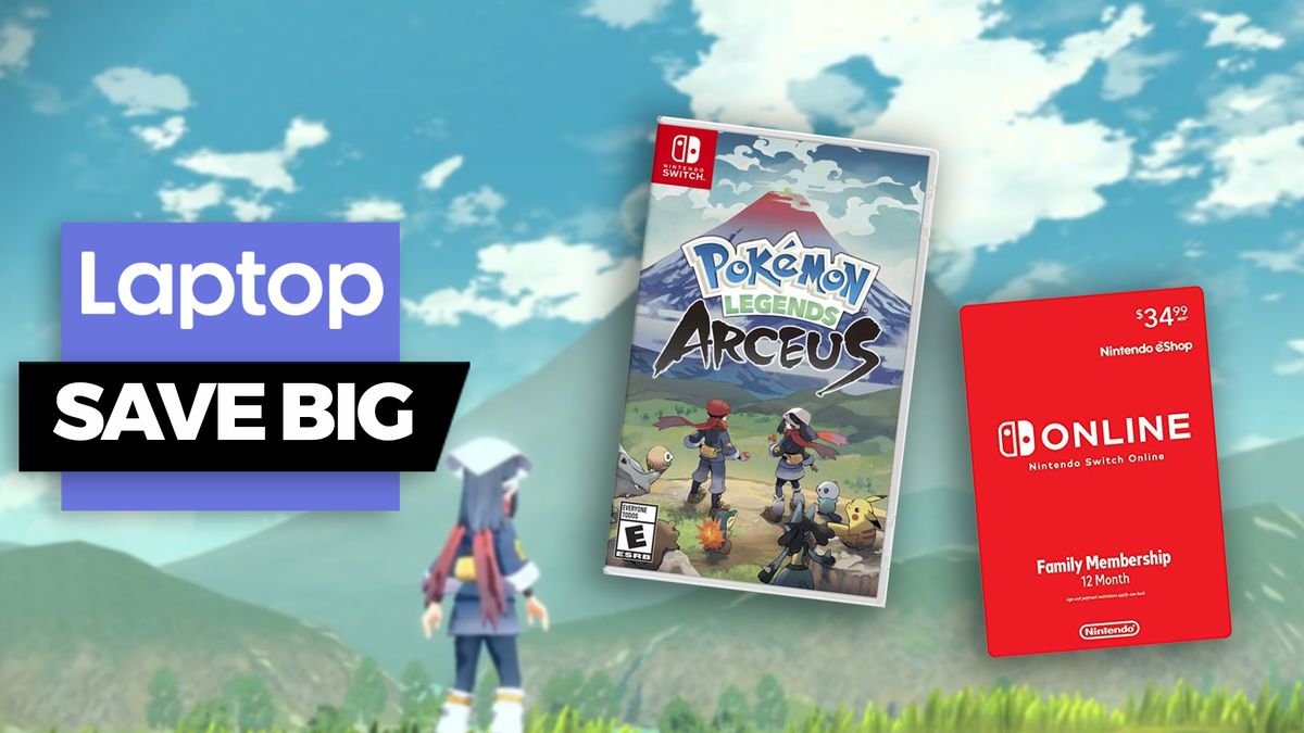 Nintendo Switch and Pokémon Legends Arceus bundle is £60 off in  sale