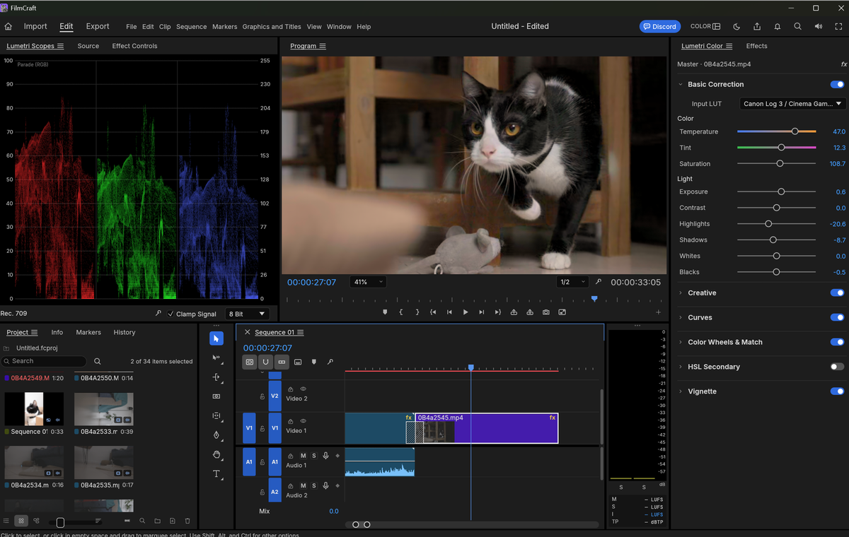 FilmCraft UI