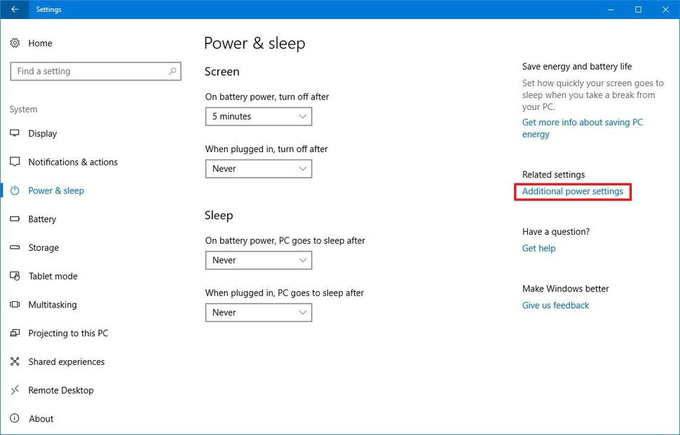 How to manage custom power plans on Windows 10 | Windows Central