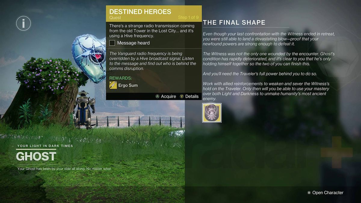 How to get the Destiny 2 Ergo Sum sword and Exotic Catalyst GamesRadar+