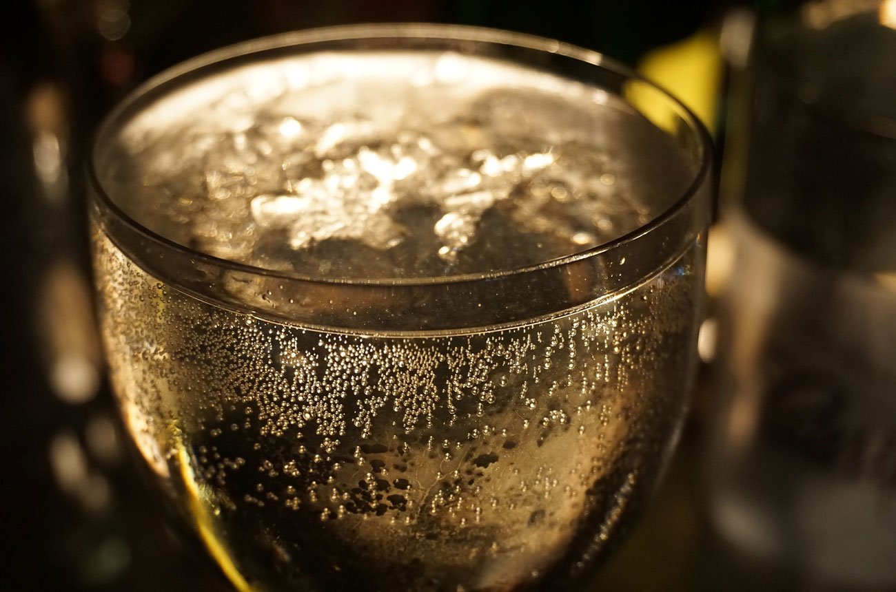 Prosecco closeup