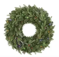 Home Decorators Collection Balsam Fir LED Pre-Lit Wreath