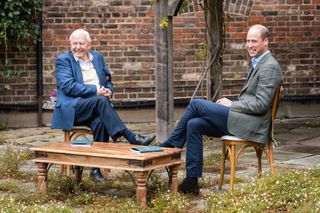 Prince William credits Sir David Attenborough as one of the men who inspired his love for the environment
