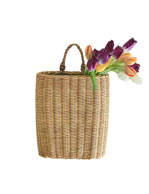 Hanging Wicker Wall Basket