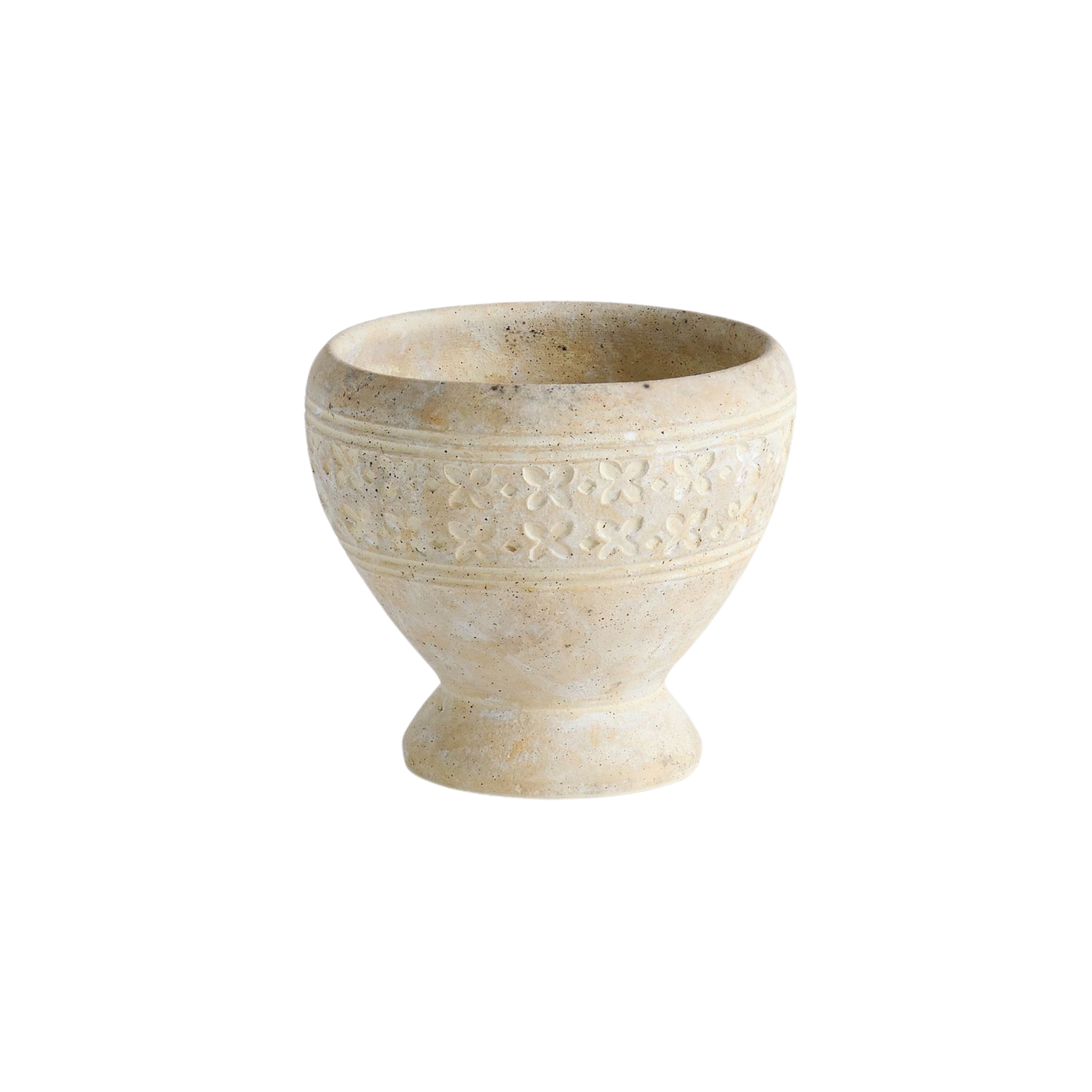 a decorative plant pot